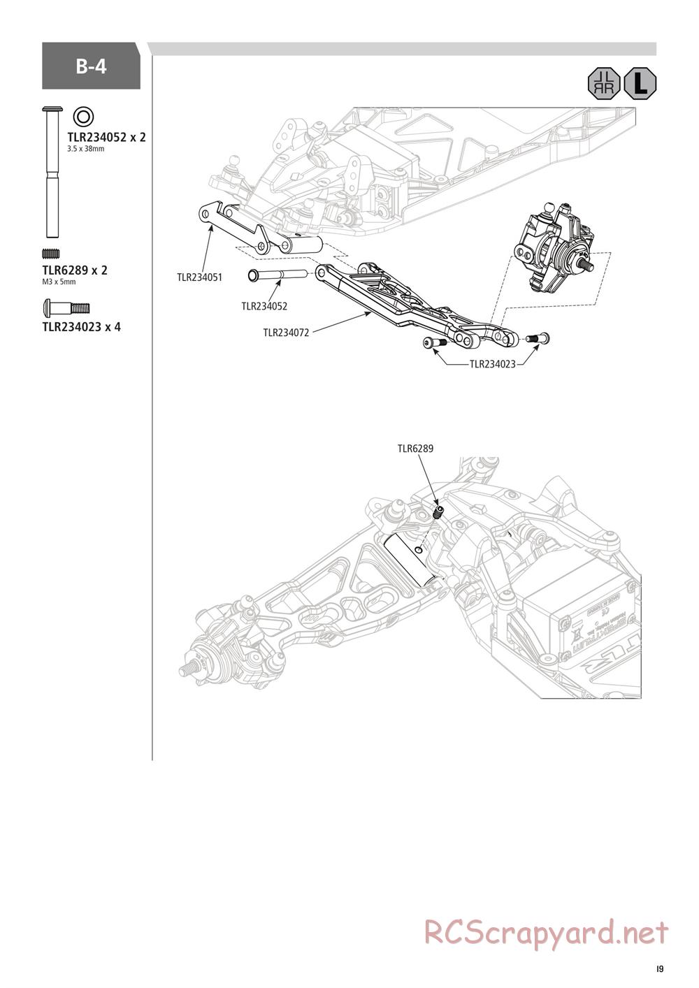 Team Losi - 22SCT 3.0 Race - Manual - Page 19