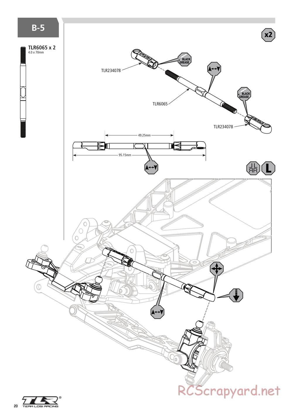 Team Losi - 22SCT 3.0 Race - Manual - Page 20