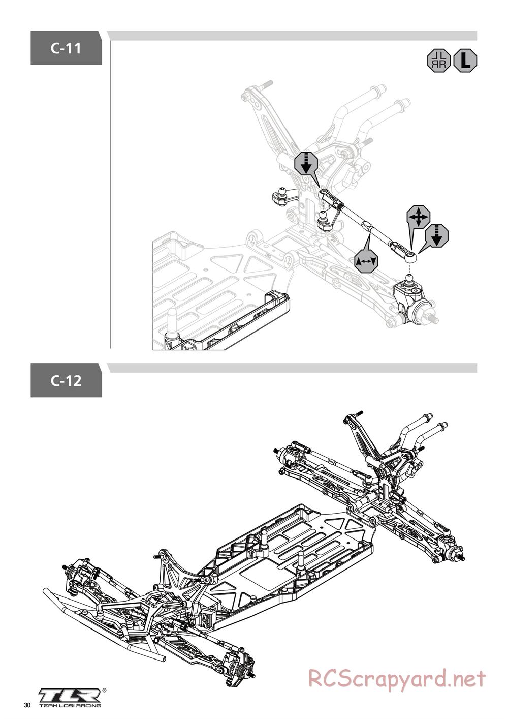 Team Losi - 22SCT 3.0 Race - Manual - Page 30