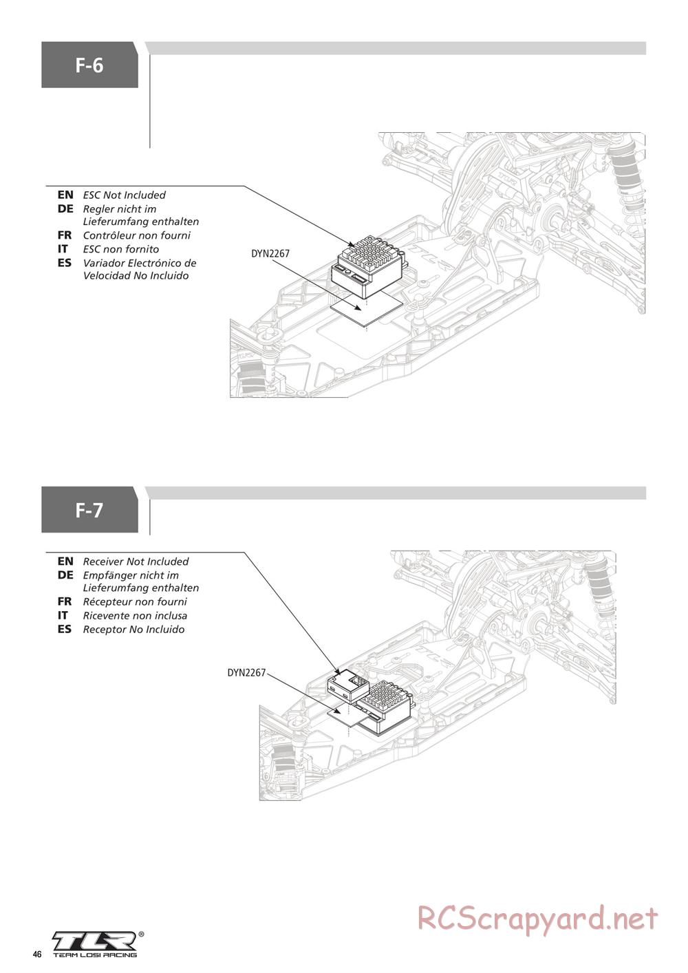 Team Losi - 22SCT 3.0 Race - Manual - Page 46