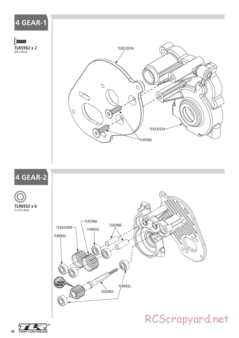 Team Losi - 22SCT 3.0 Race - Manual - Page 50