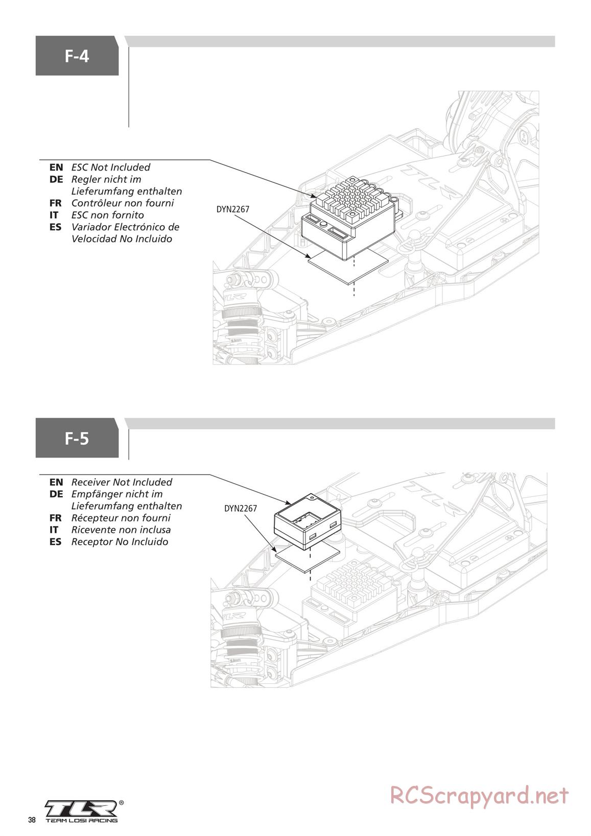 Team Losi - TLR 22 3.0 Spec Racer MM Race - Manual - Page 38