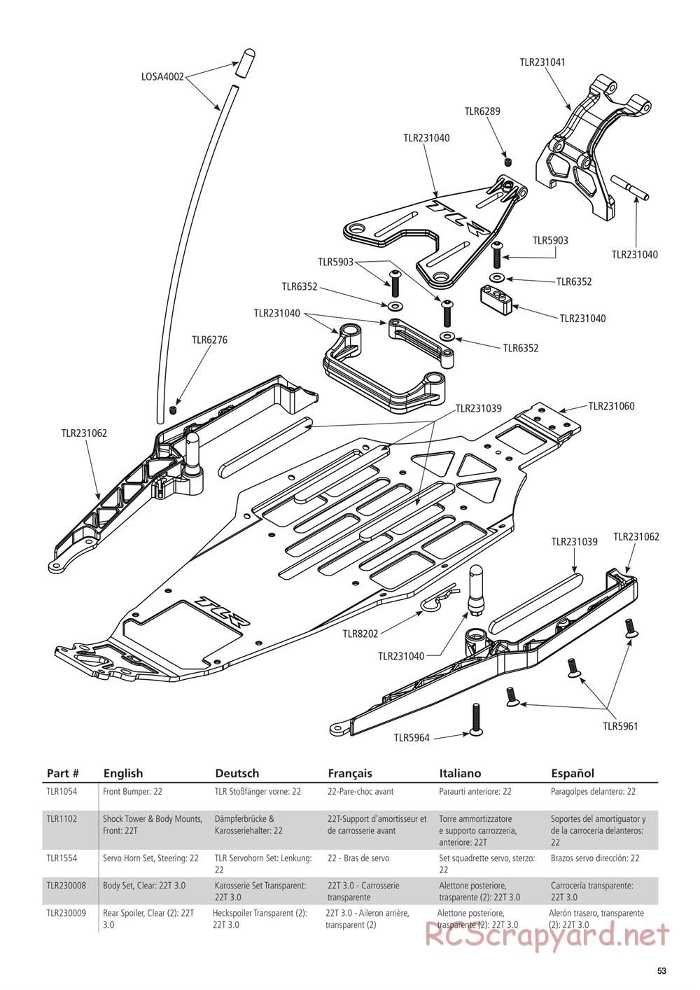 Team Losi - 22T 3.0 MM Race - Manual - Page 2