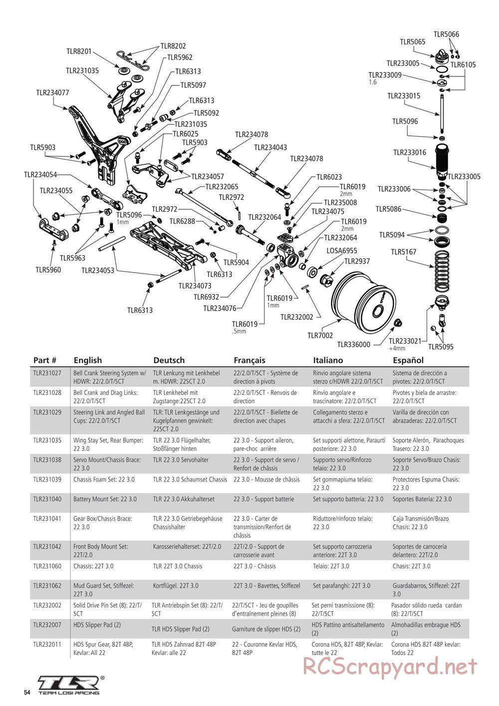 Team Losi - 22T 3.0 MM Race - Manual - Page 3