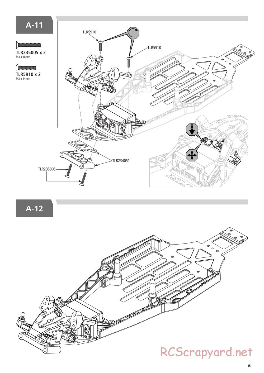 Team Losi - 22T 3.0 MM Race - Manual - Page 15