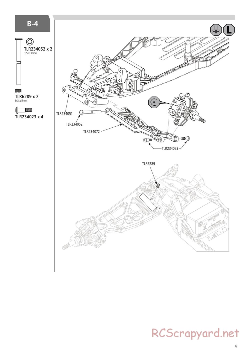Team Losi - 22T 3.0 MM Race - Manual - Page 19