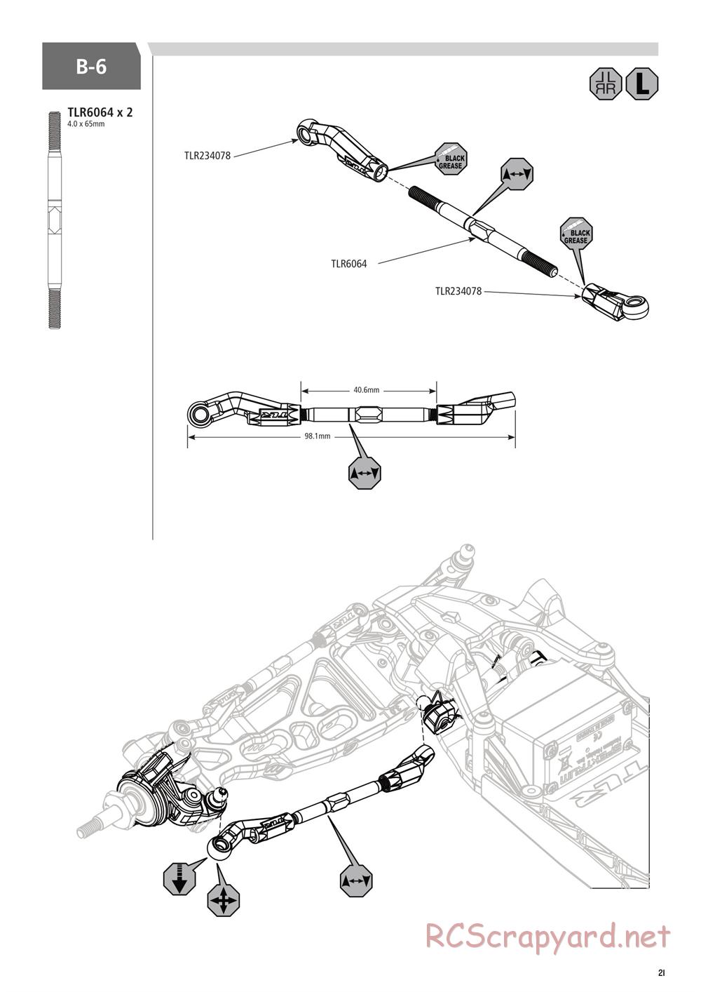 Team Losi - 22T 3.0 MM Race - Manual - Page 21