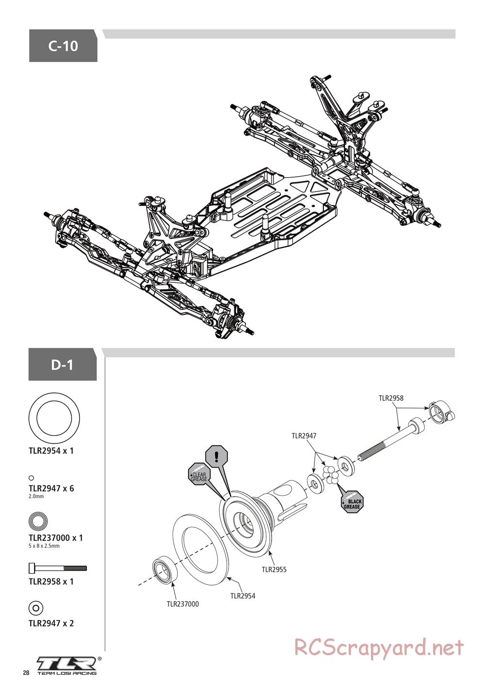 Team Losi - 22T 3.0 MM Race - Manual - Page 28
