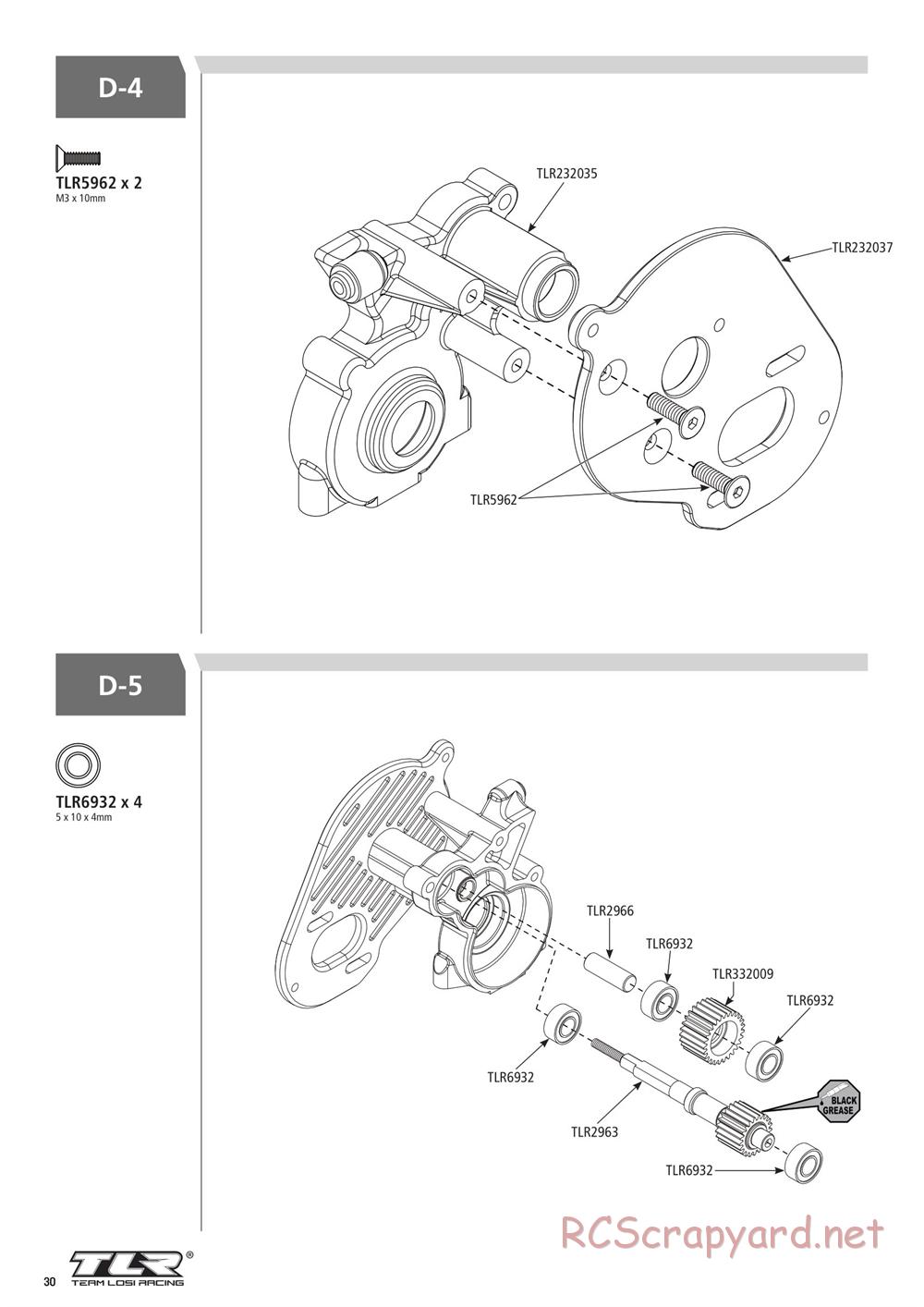 Team Losi - 22T 3.0 MM Race - Manual - Page 30