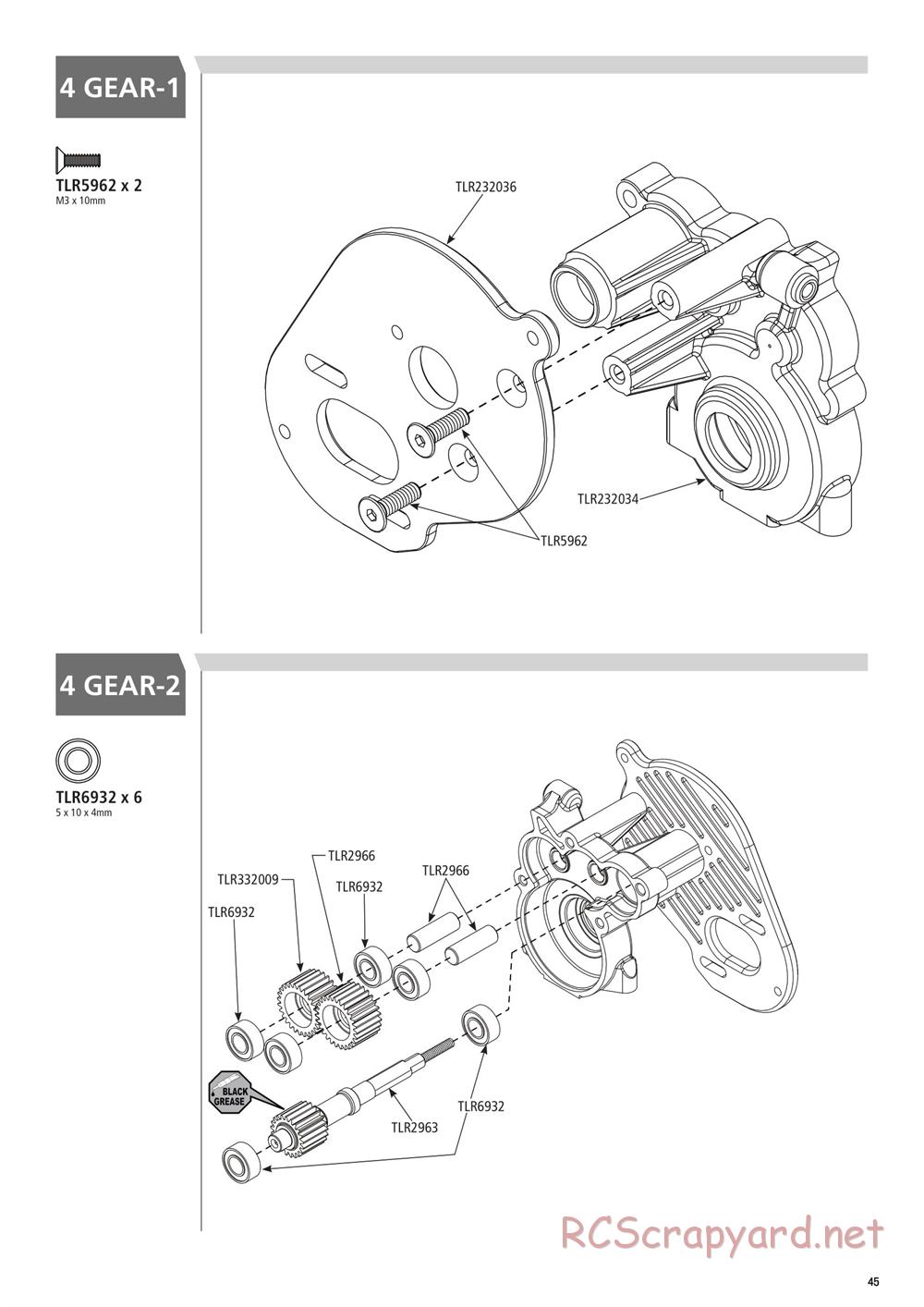 Team Losi - 22T 3.0 MM Race - Manual - Page 45