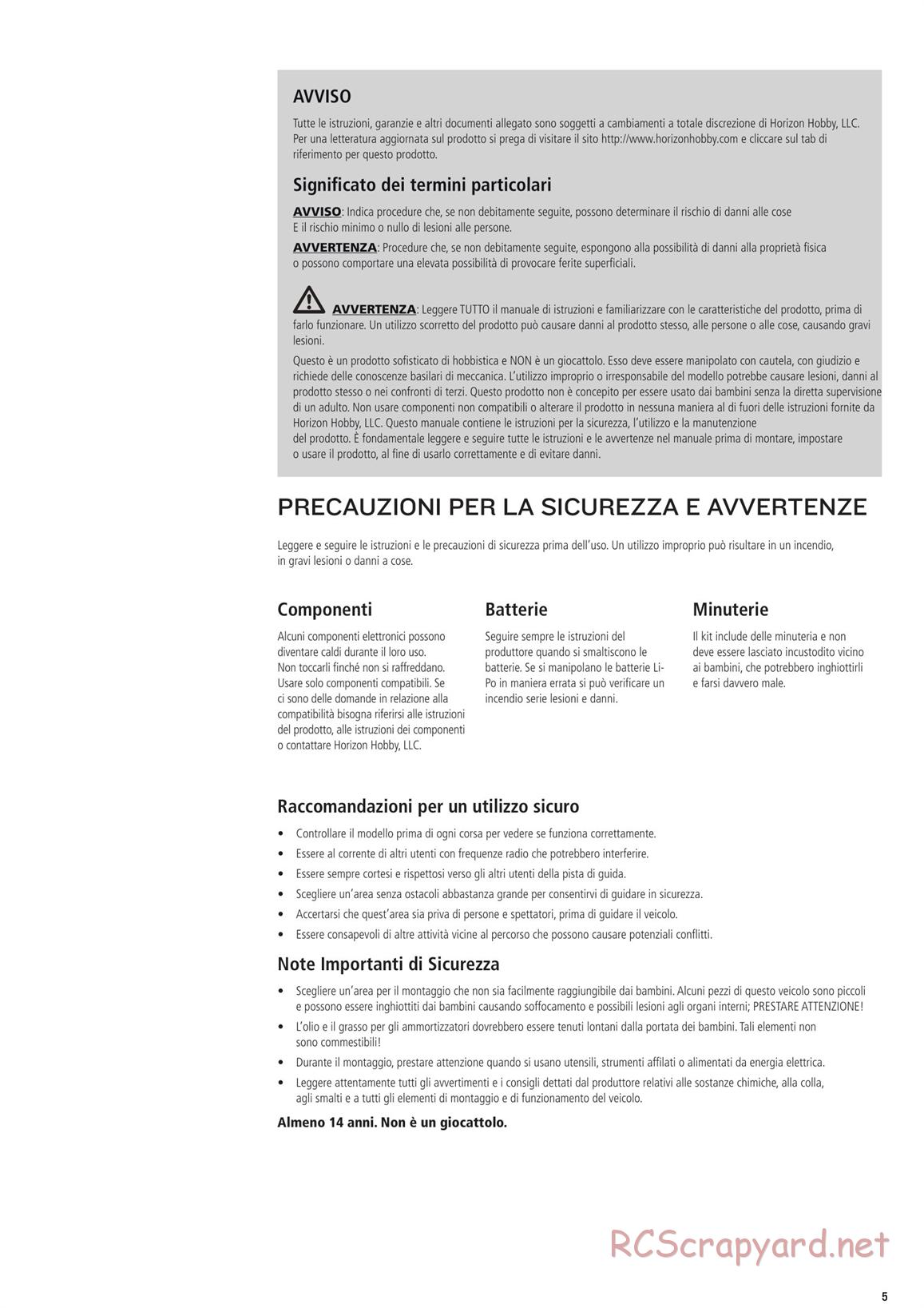 Team Losi - TLR 22 4.0 Race - Manual - Page 5