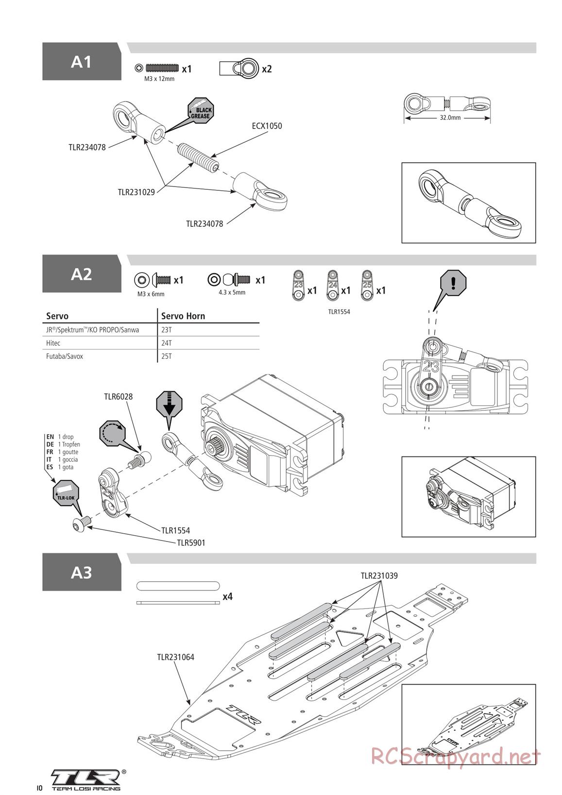 Team Losi - TLR 22 4.0 Race - Manual - Page 10