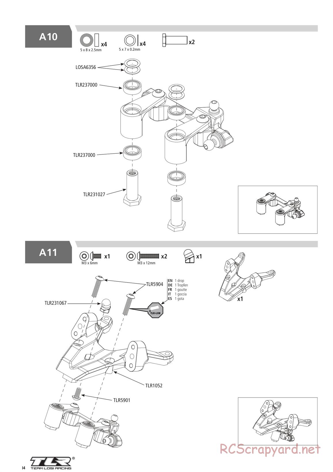 Team Losi - TLR 22 4.0 Race - Manual - Page 14