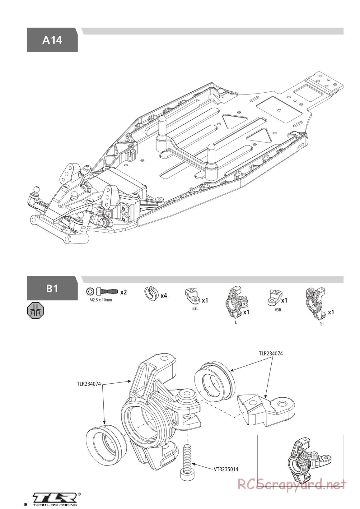 Team Losi - TLR 22 4.0 Race - Manual - Page 16