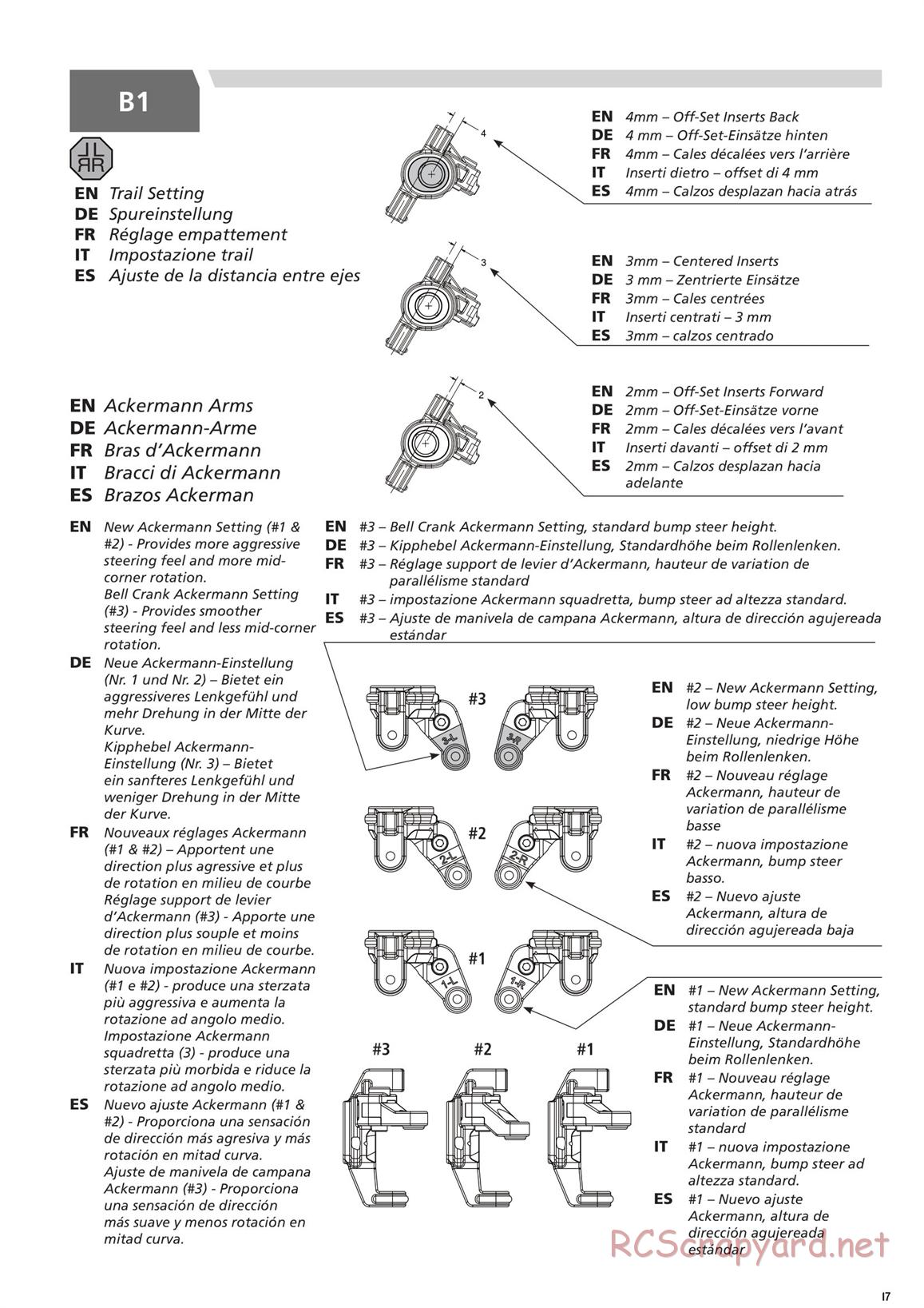 Team Losi - TLR 22 4.0 Race - Manual - Page 17