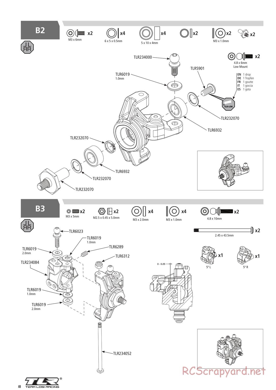 Team Losi - TLR 22 4.0 Race - Manual - Page 18