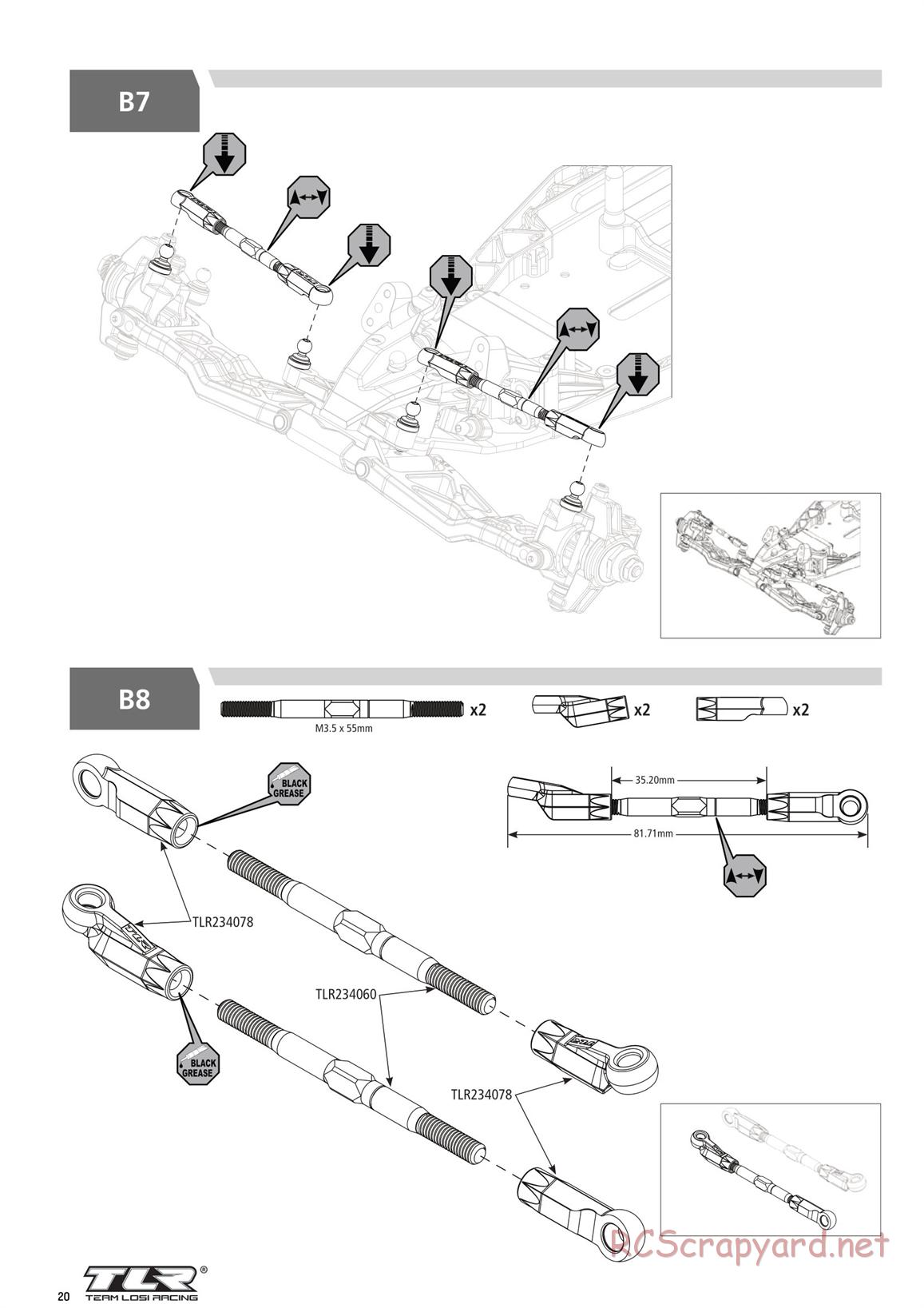 Team Losi - TLR 22 4.0 Race - Manual - Page 20