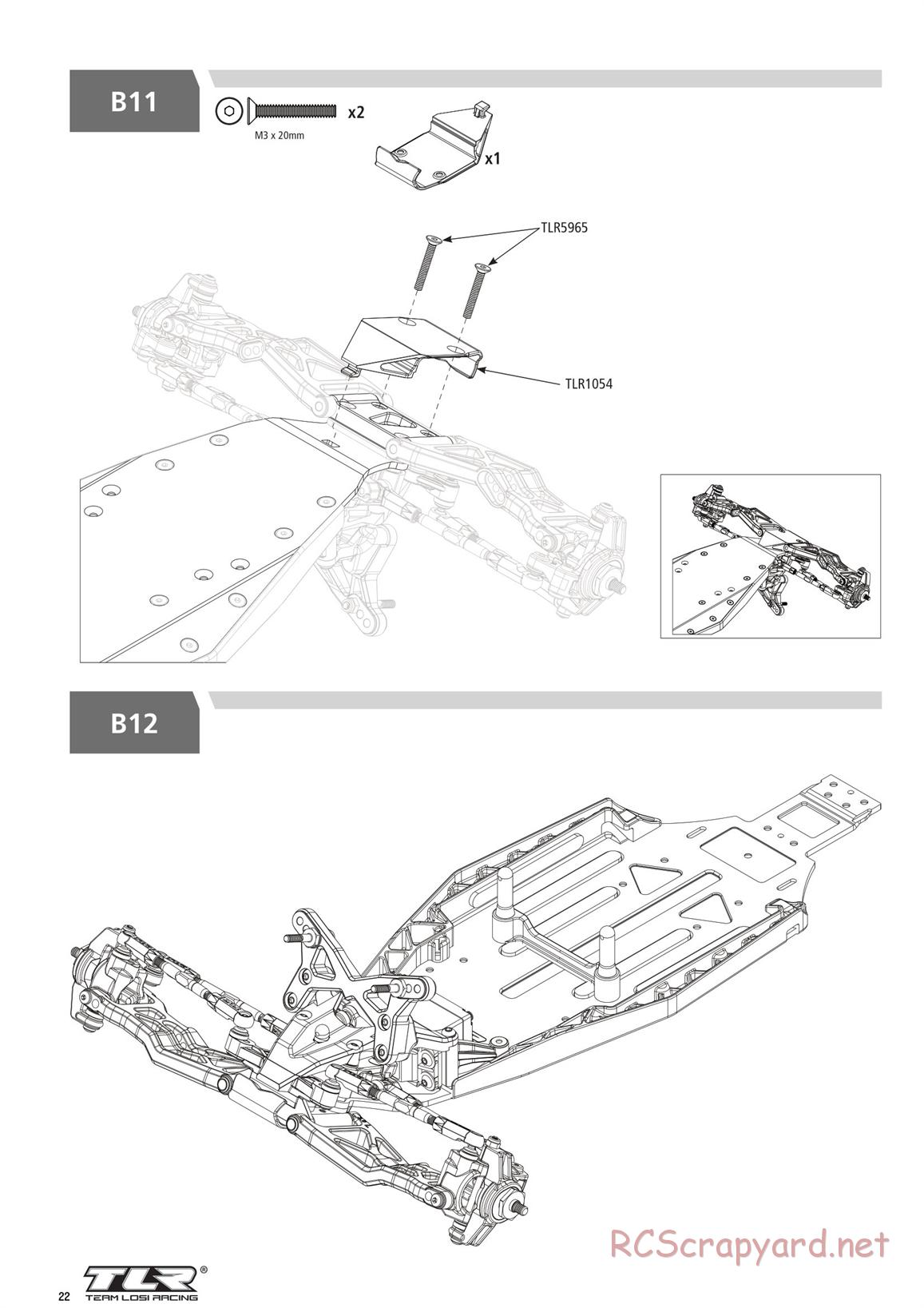 Team Losi - TLR 22 4.0 Race - Manual - Page 22