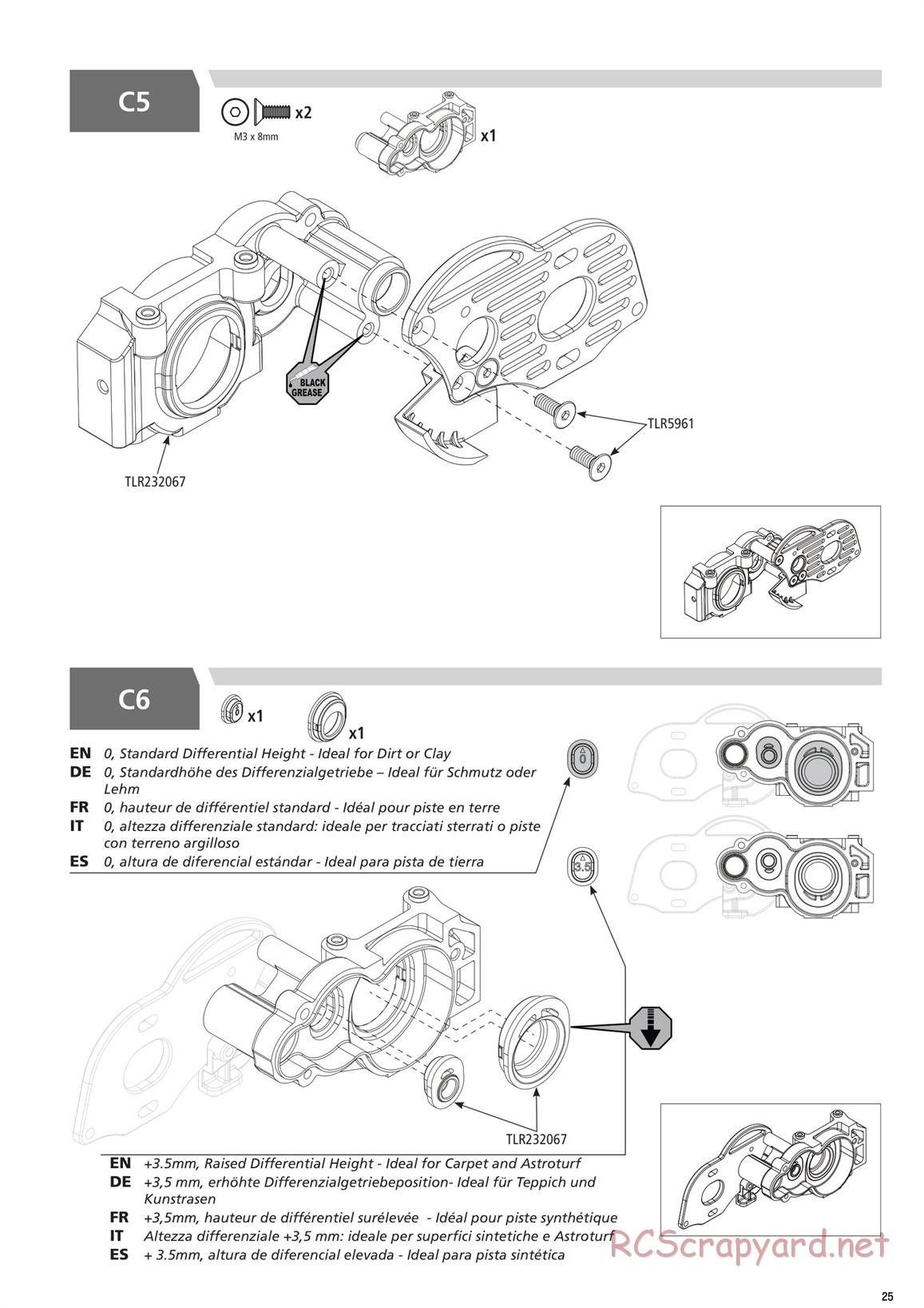 Team Losi - TLR 22 4.0 Race - Manual - Page 25