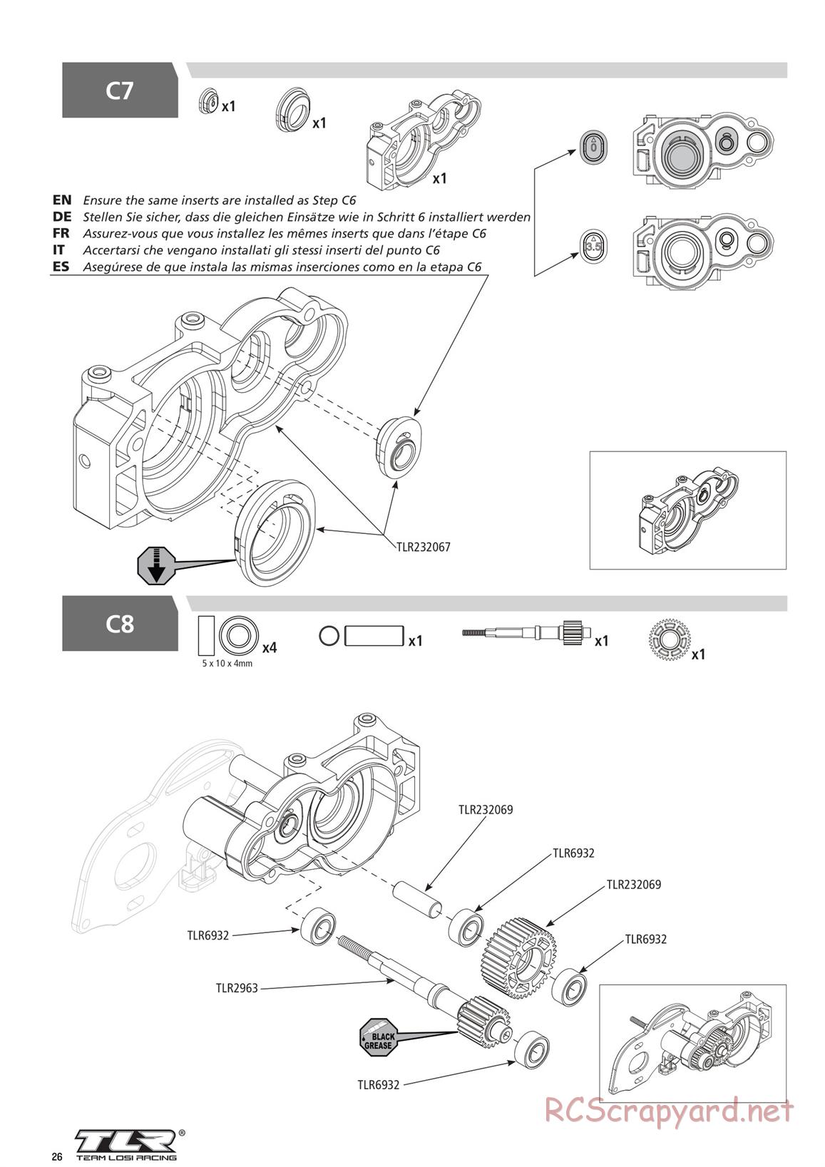 Team Losi - TLR 22 4.0 Race - Manual - Page 26