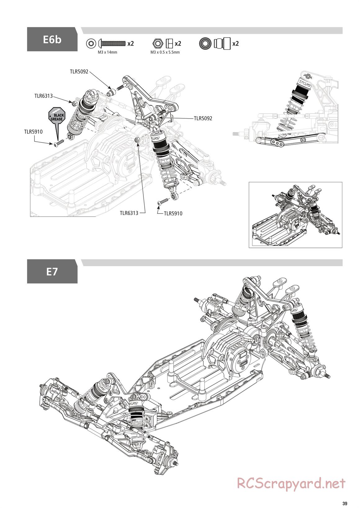 Team Losi - TLR 22 4.0 Race - Manual - Page 39