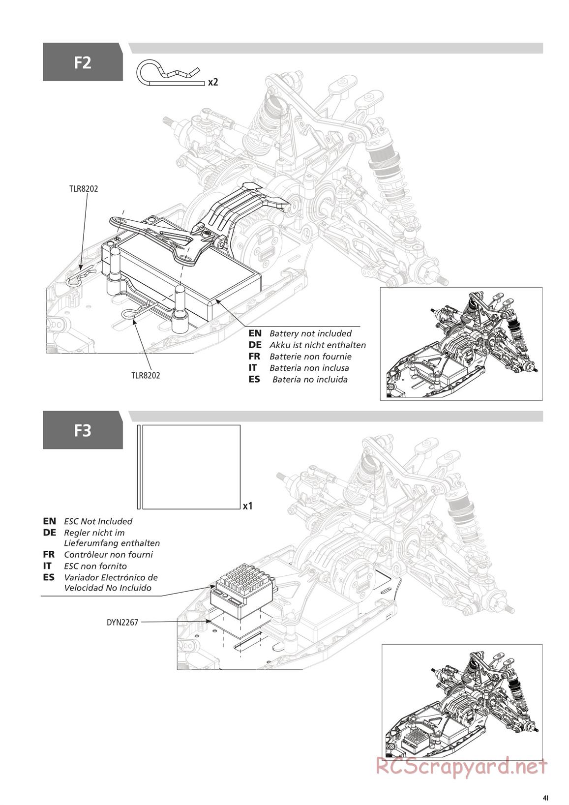 Team Losi - TLR 22 4.0 Race - Manual - Page 41