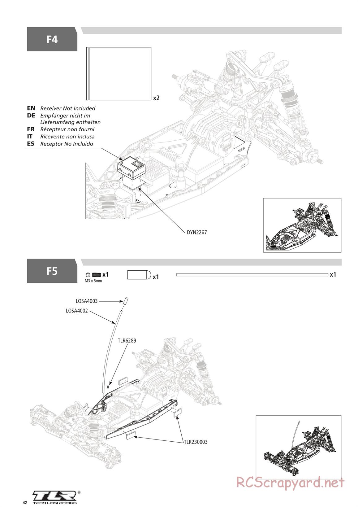 Team Losi - TLR 22 4.0 Race - Manual - Page 42