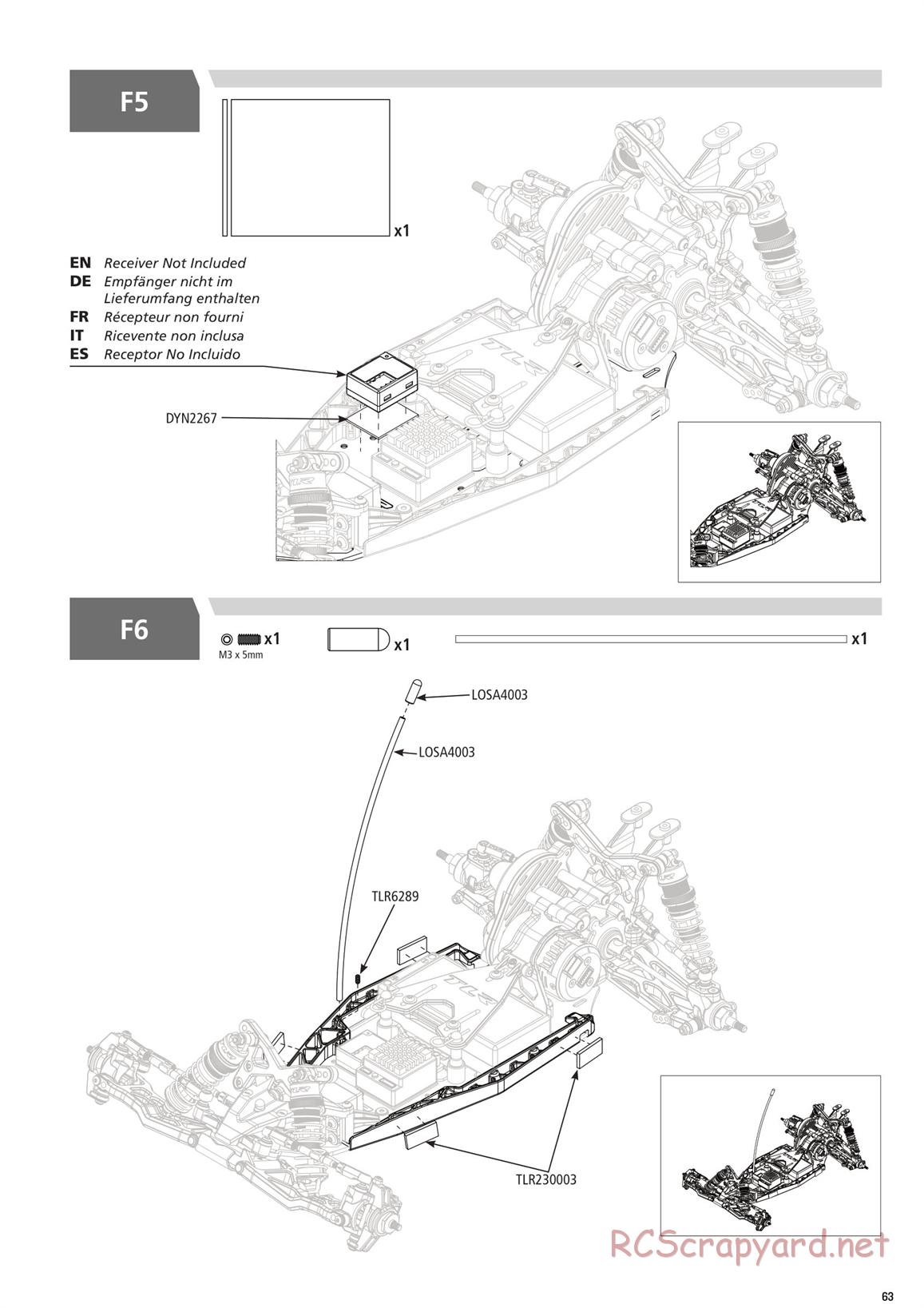 Team Losi - TLR 22 4.0 Race - Manual - Page 63