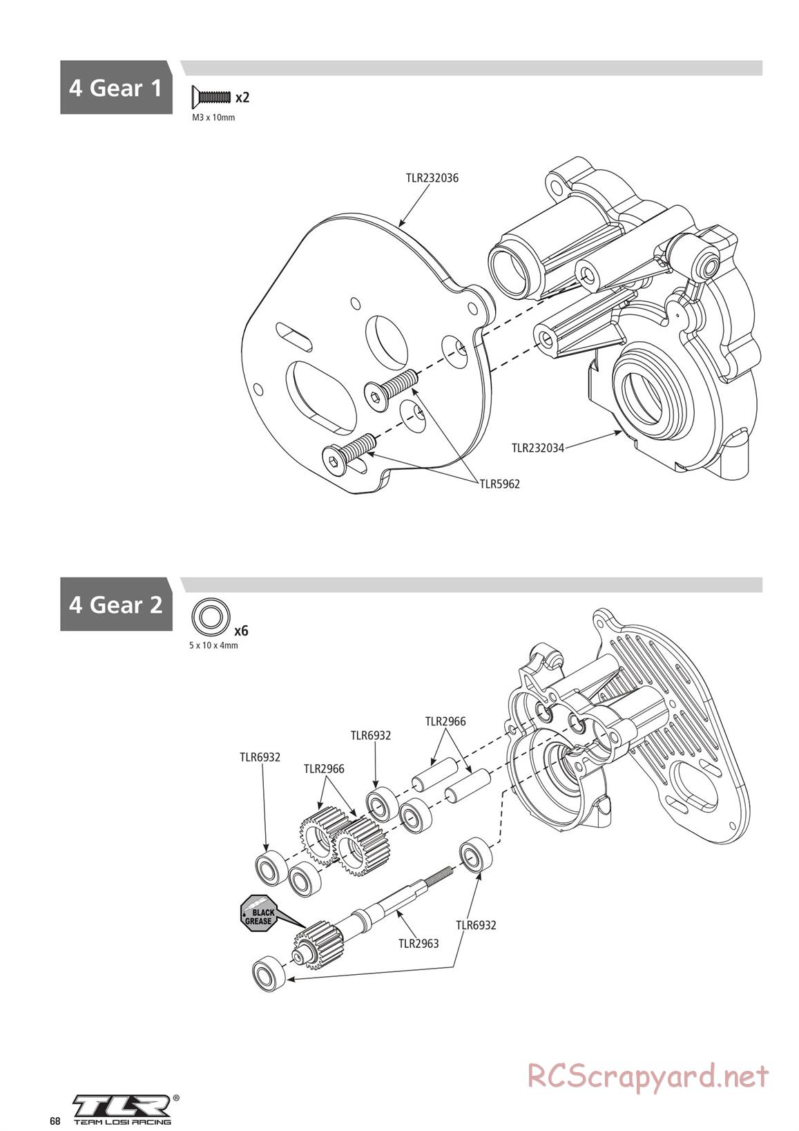 Team Losi - TLR 22 4.0 Race - Manual - Page 68