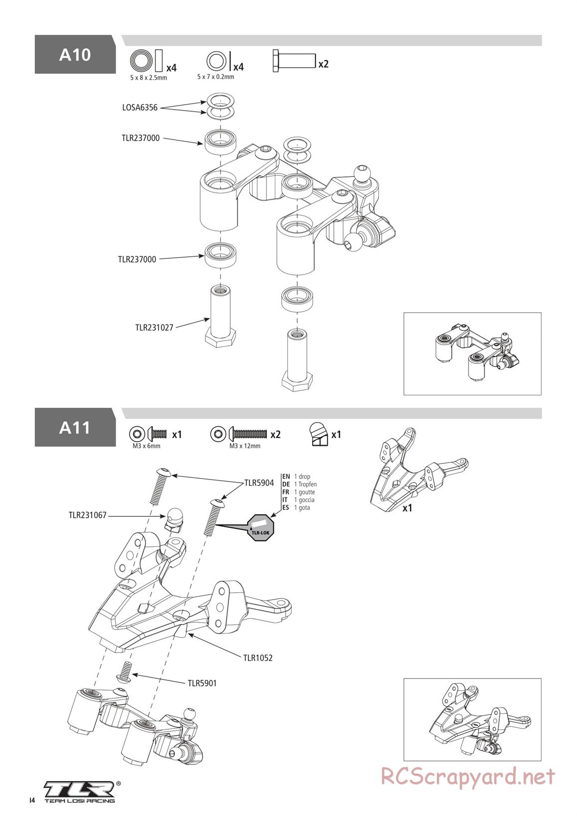 Team Losi - TLR 22 4.0 SR Race Spec - Manual - Page 14