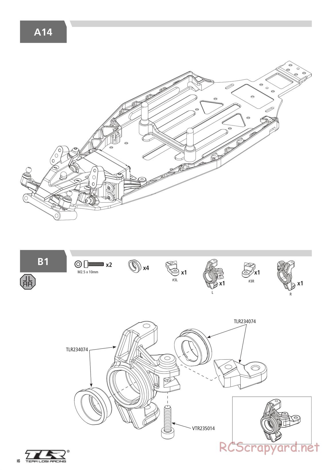 Team Losi - TLR 22 4.0 SR Race Spec - Manual - Page 16