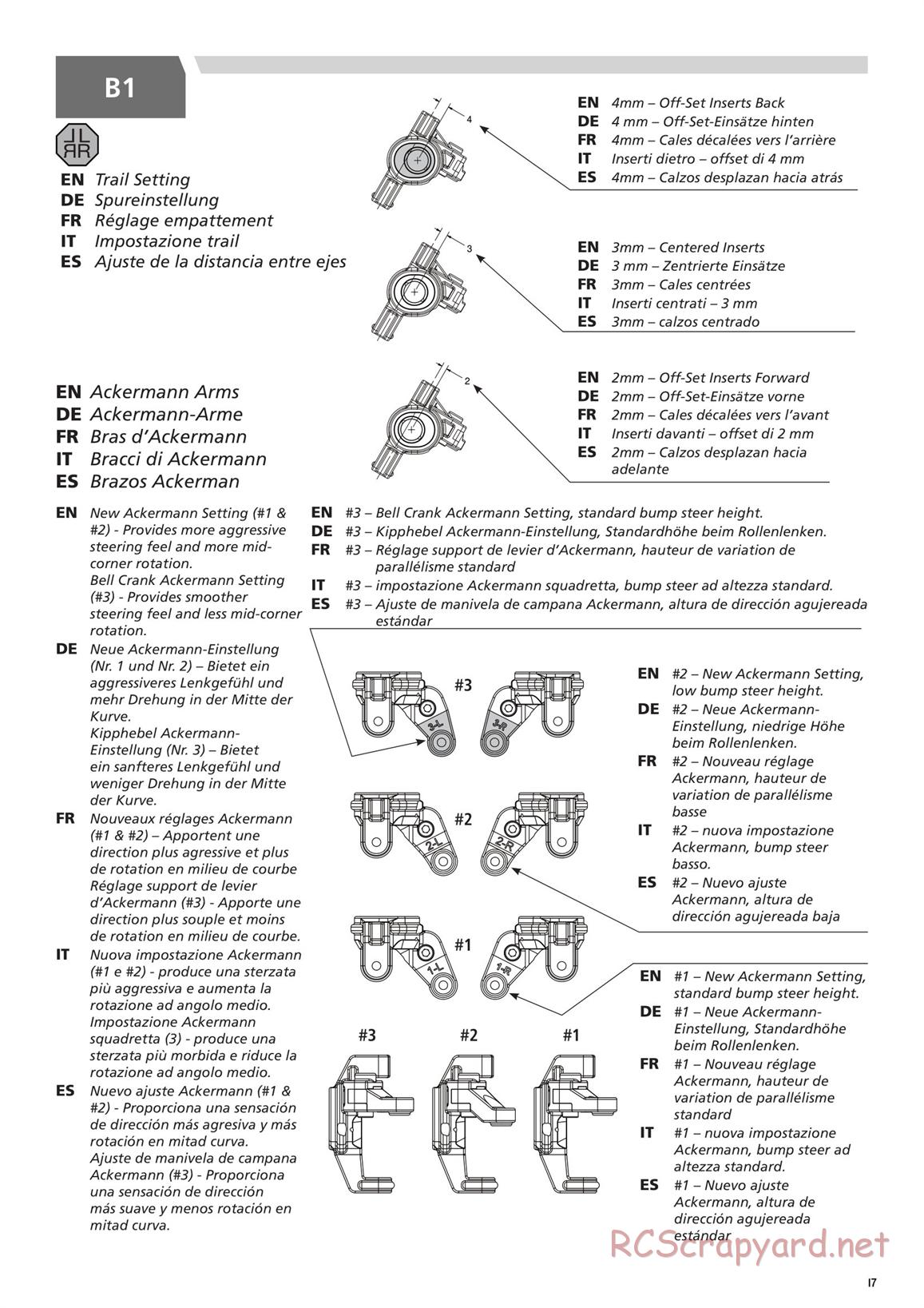 Team Losi - TLR 22 4.0 SR Race Spec - Manual - Page 17