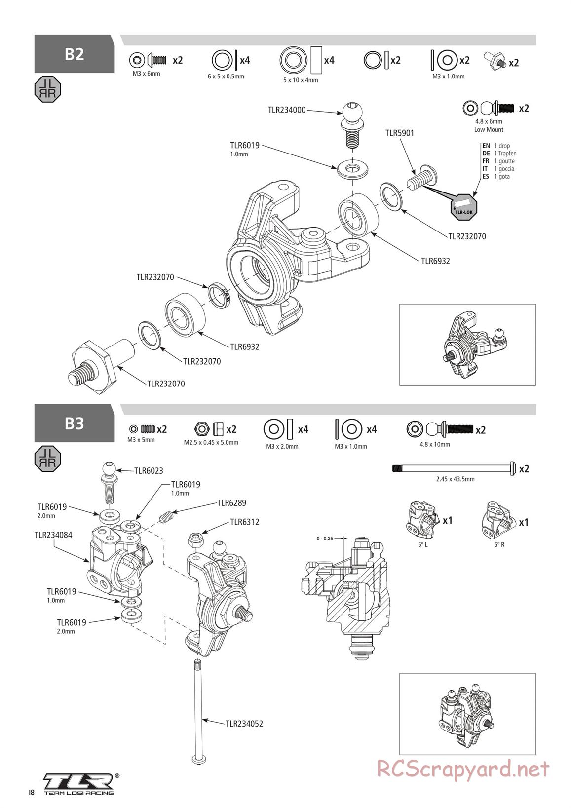 Team Losi - TLR 22 4.0 SR Race Spec - Manual - Page 18