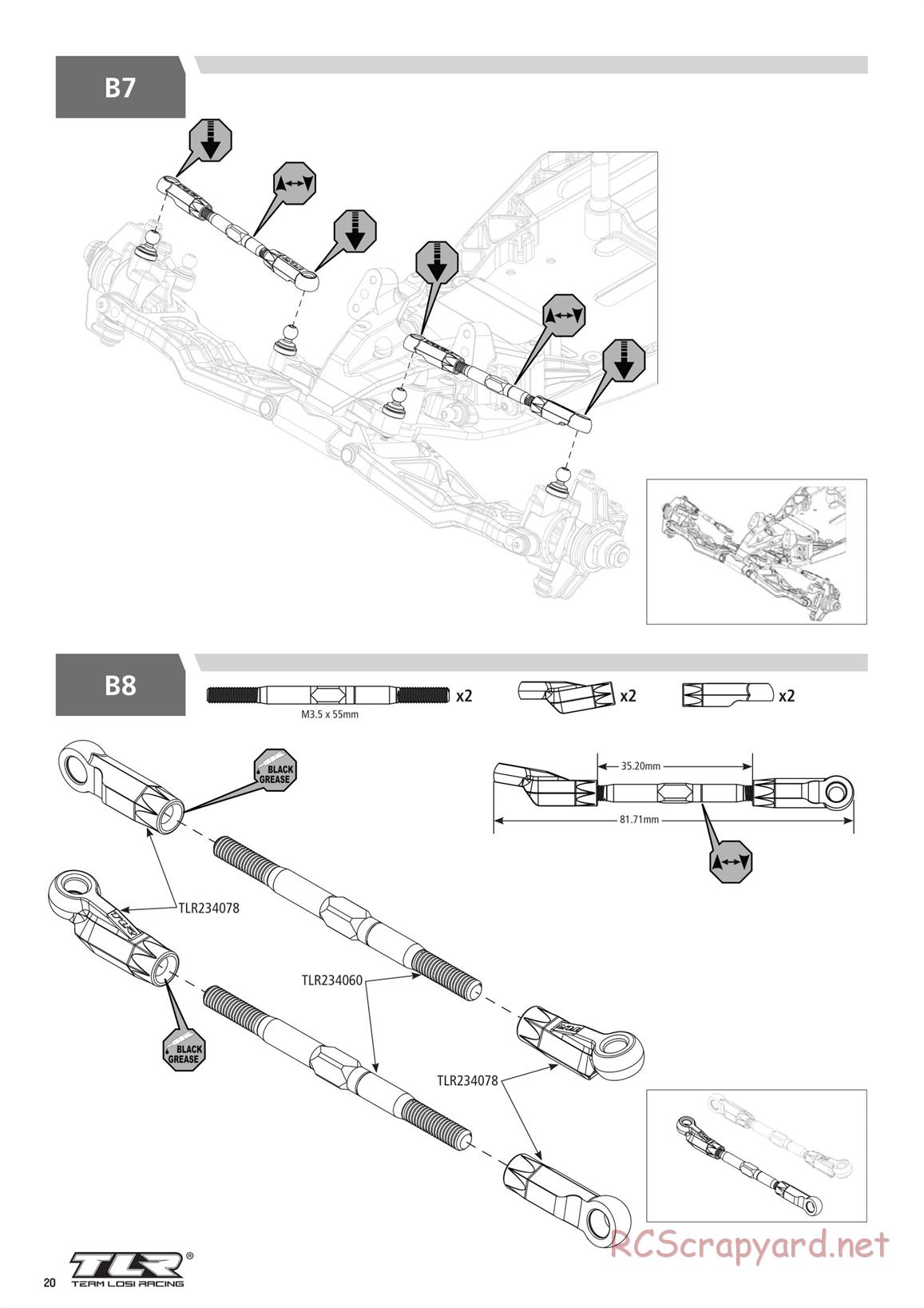 Team Losi - TLR 22 4.0 SR Race Spec - Manual - Page 20