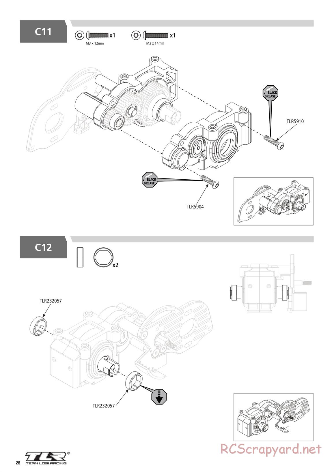 Team Losi - TLR 22 4.0 SR Race Spec - Manual - Page 28