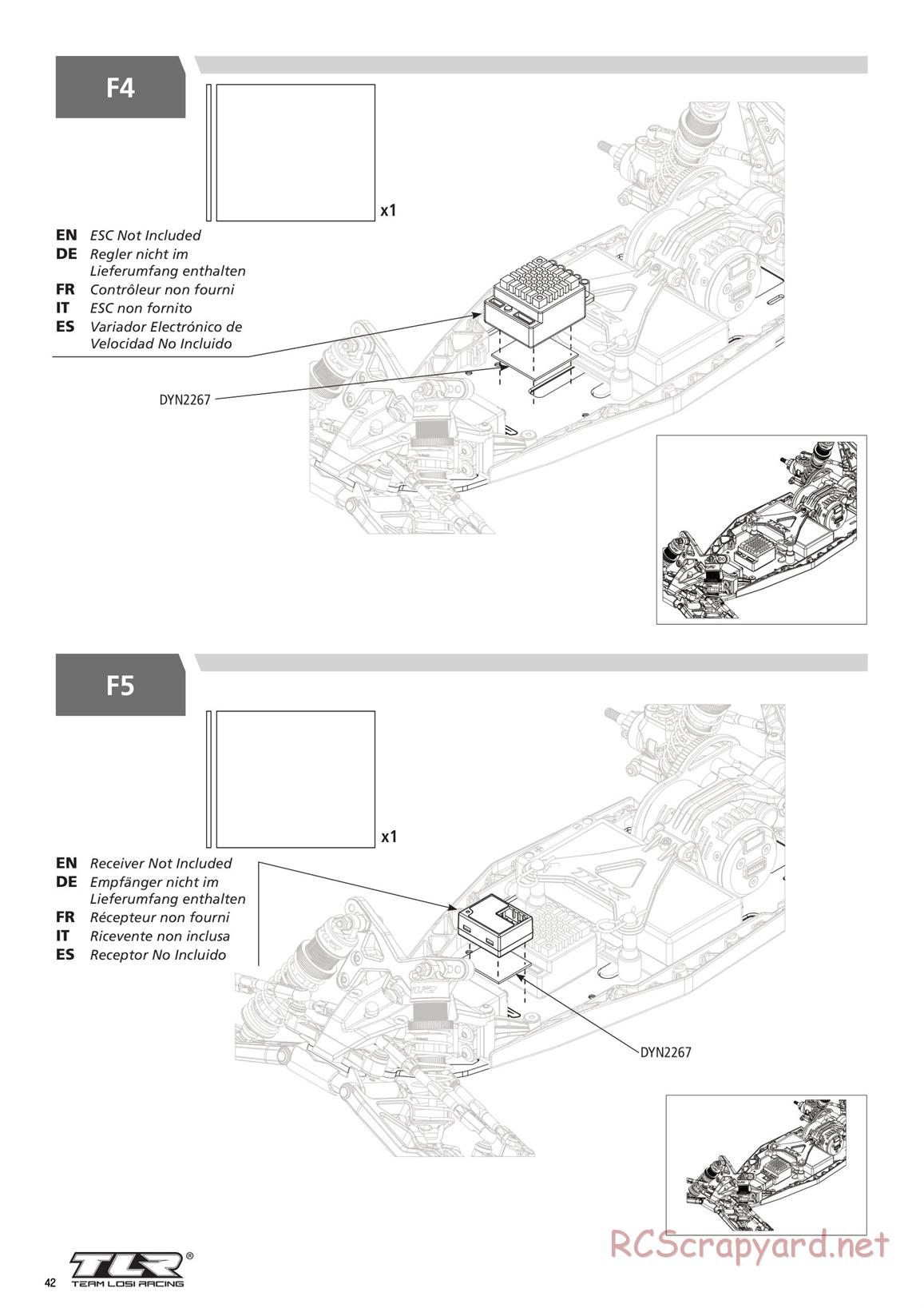 Team Losi - TLR 22 4.0 SR Race Spec - Manual - Page 42