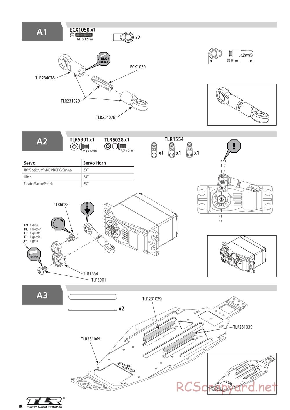 Team Losi - 22T 4.0 Race - Manual - Page 10