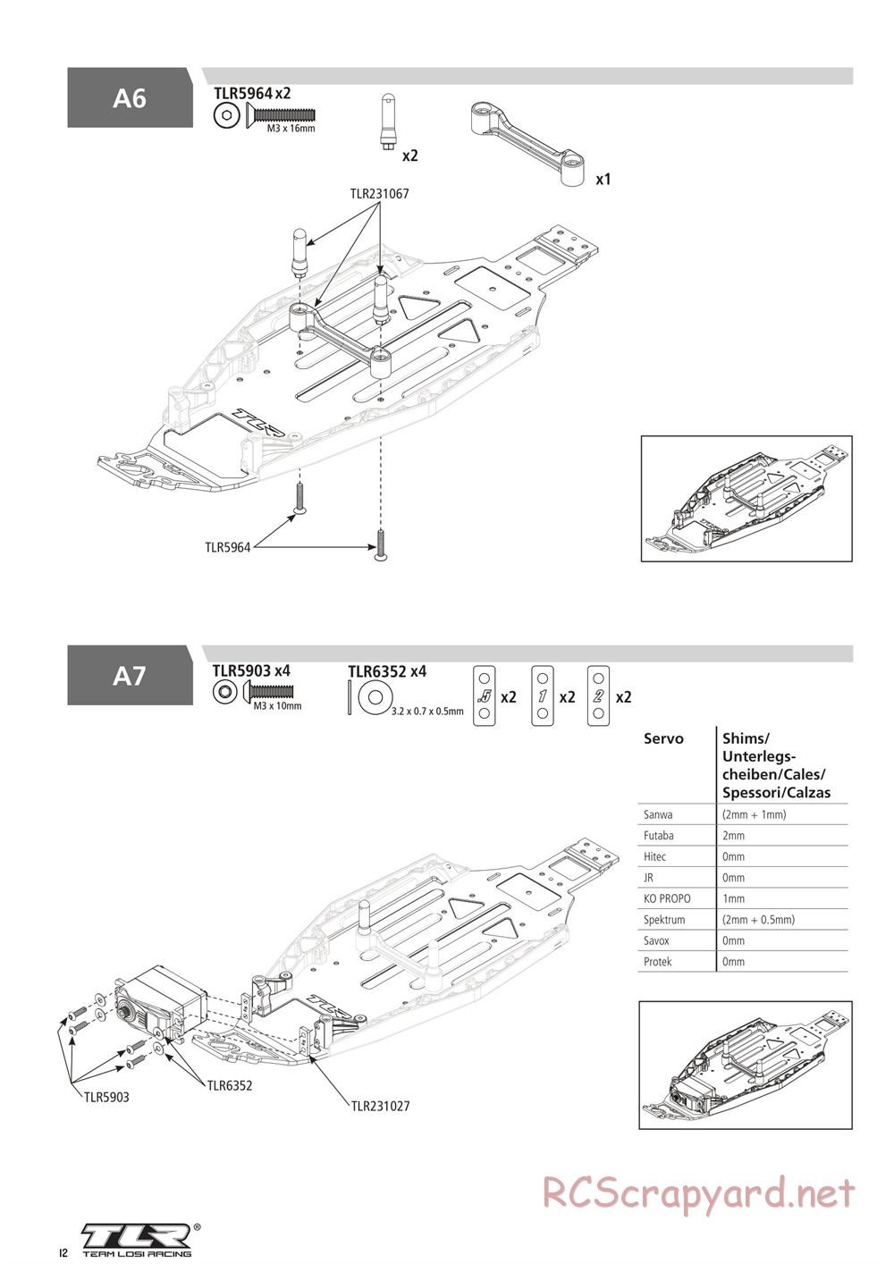 Team Losi - 22T 4.0 Race - Manual - Page 12