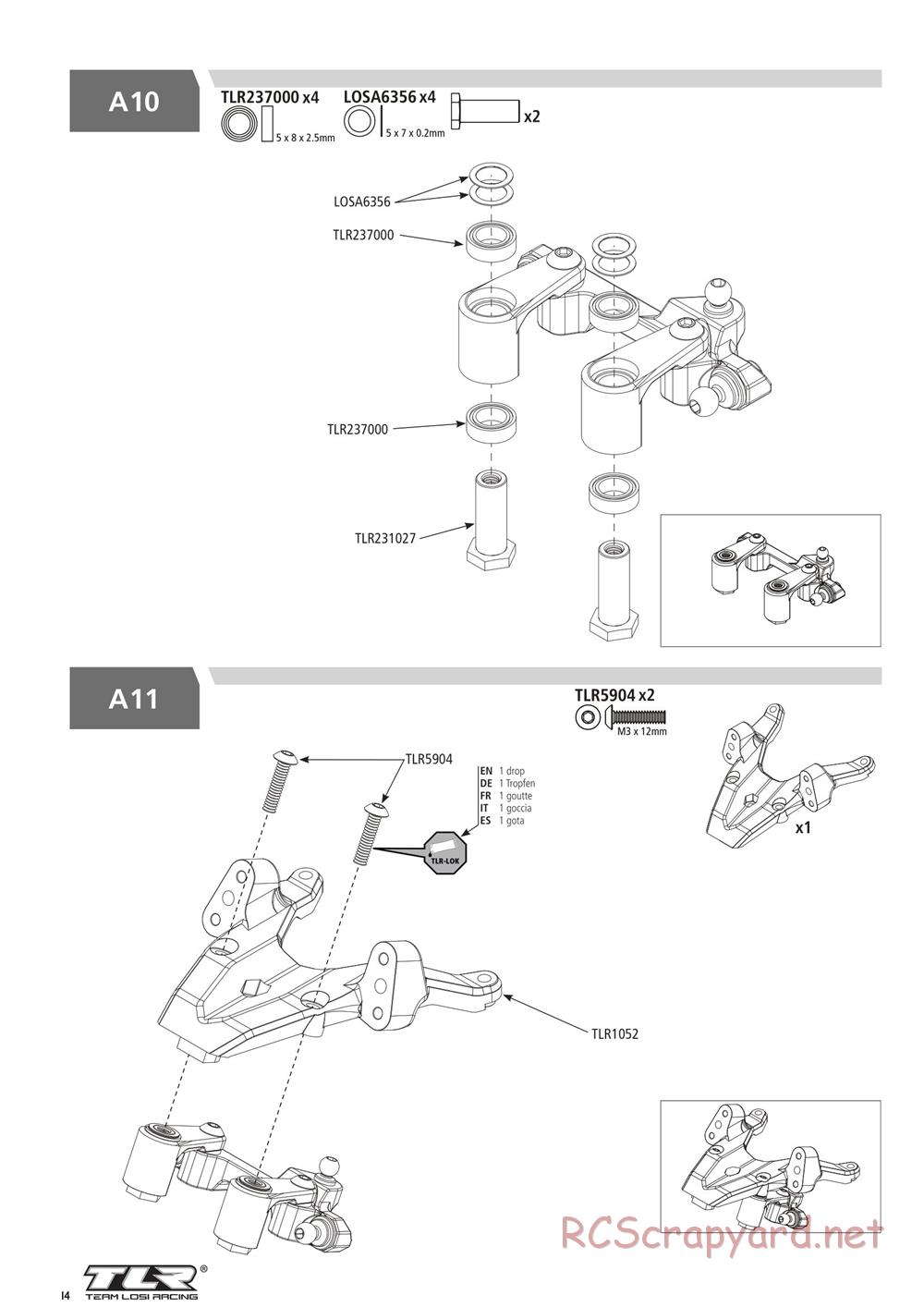 Team Losi - 22T 4.0 Race - Manual - Page 14