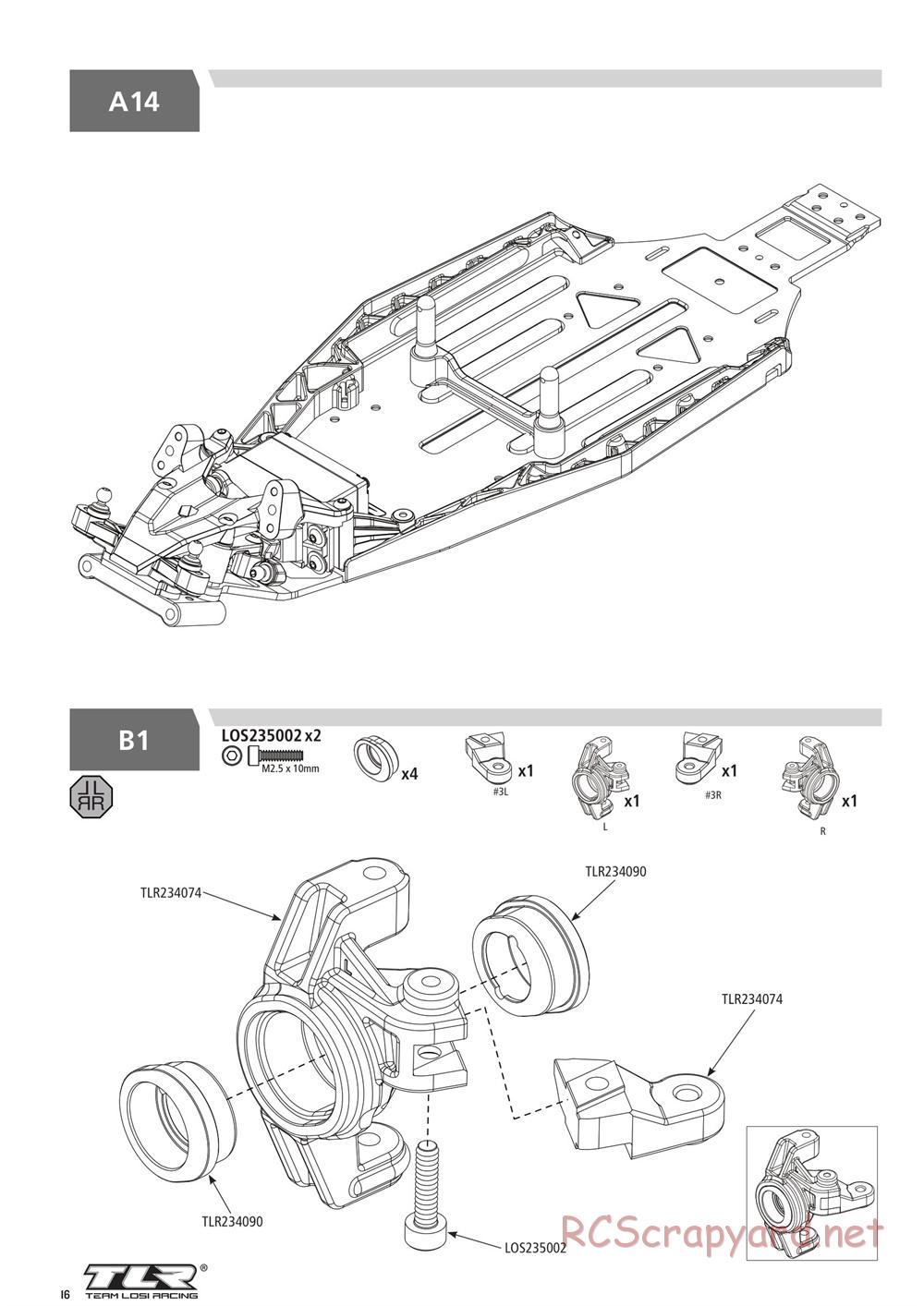 Team Losi - 22T 4.0 Race - Manual - Page 16