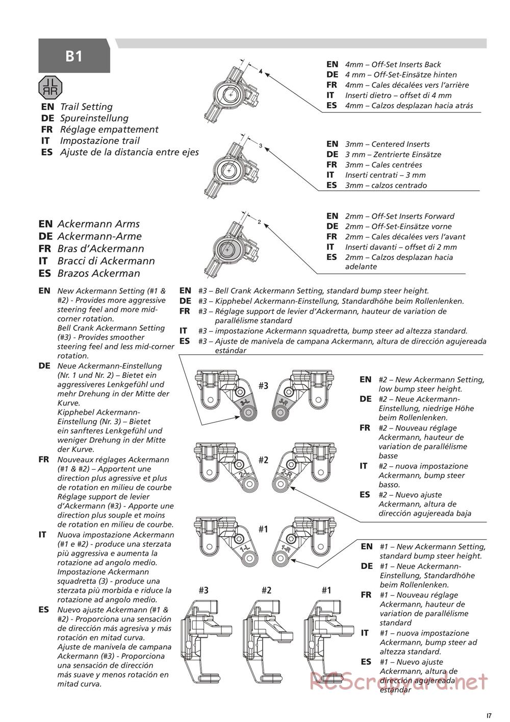 Team Losi - 22T 4.0 Race - Manual - Page 17