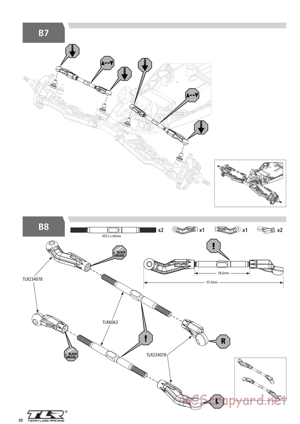 Team Losi - 22T 4.0 Race - Manual - Page 20