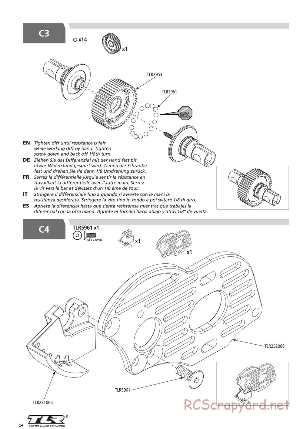 Team Losi - 22T 4.0 Race - Manual - Page 24