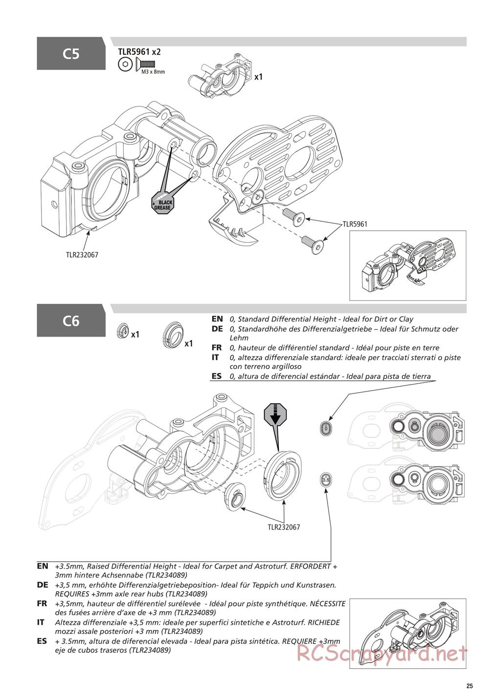 Team Losi - 22T 4.0 Race - Manual - Page 25