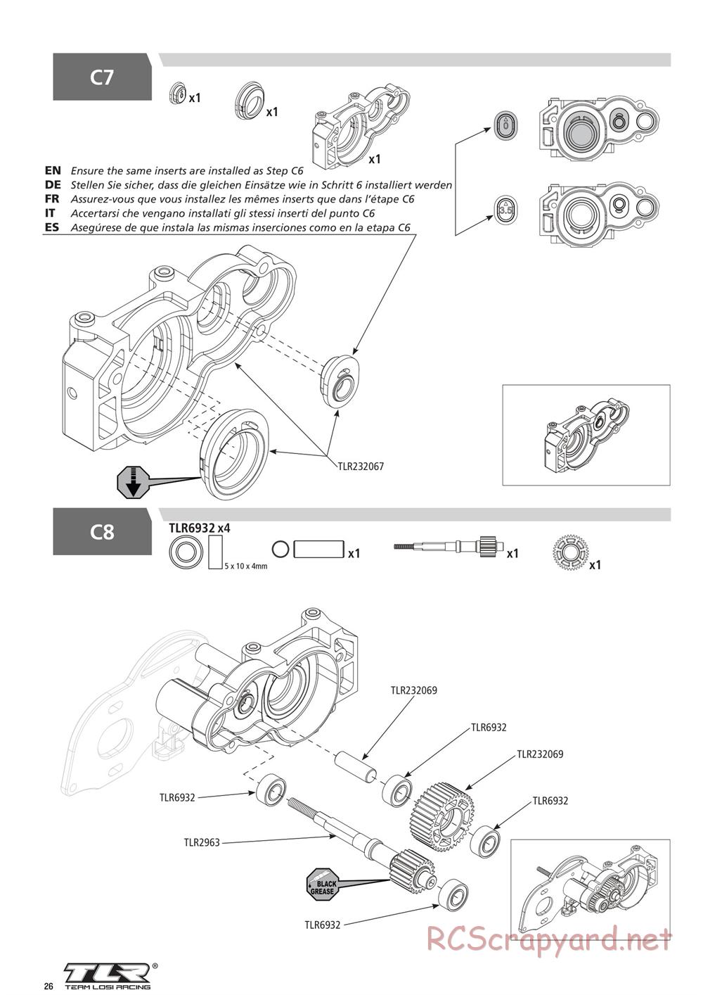 Team Losi - 22T 4.0 Race - Manual - Page 26