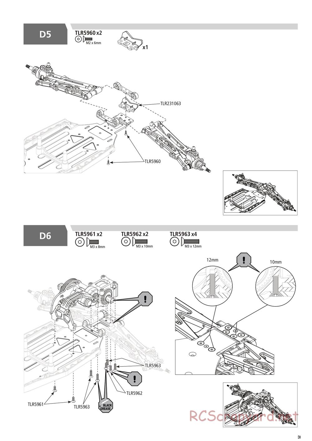 Team Losi - 22T 4.0 Race - Manual - Page 31