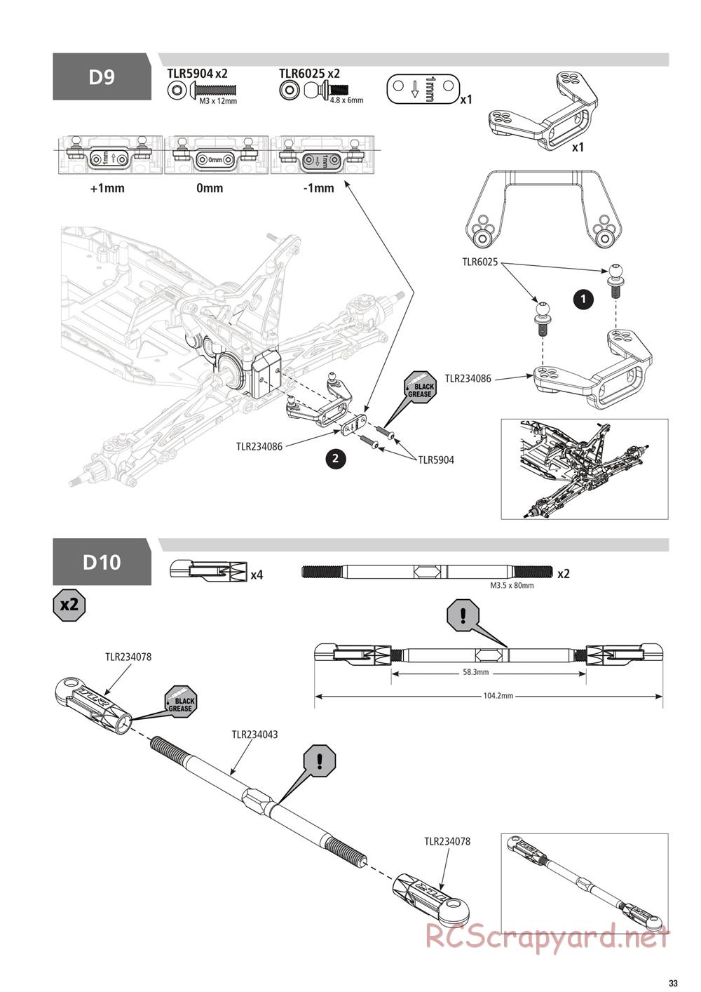 Team Losi - 22T 4.0 Race - Manual - Page 33