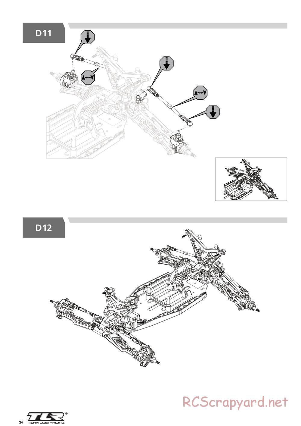 Team Losi - 22T 4.0 Race - Manual - Page 34