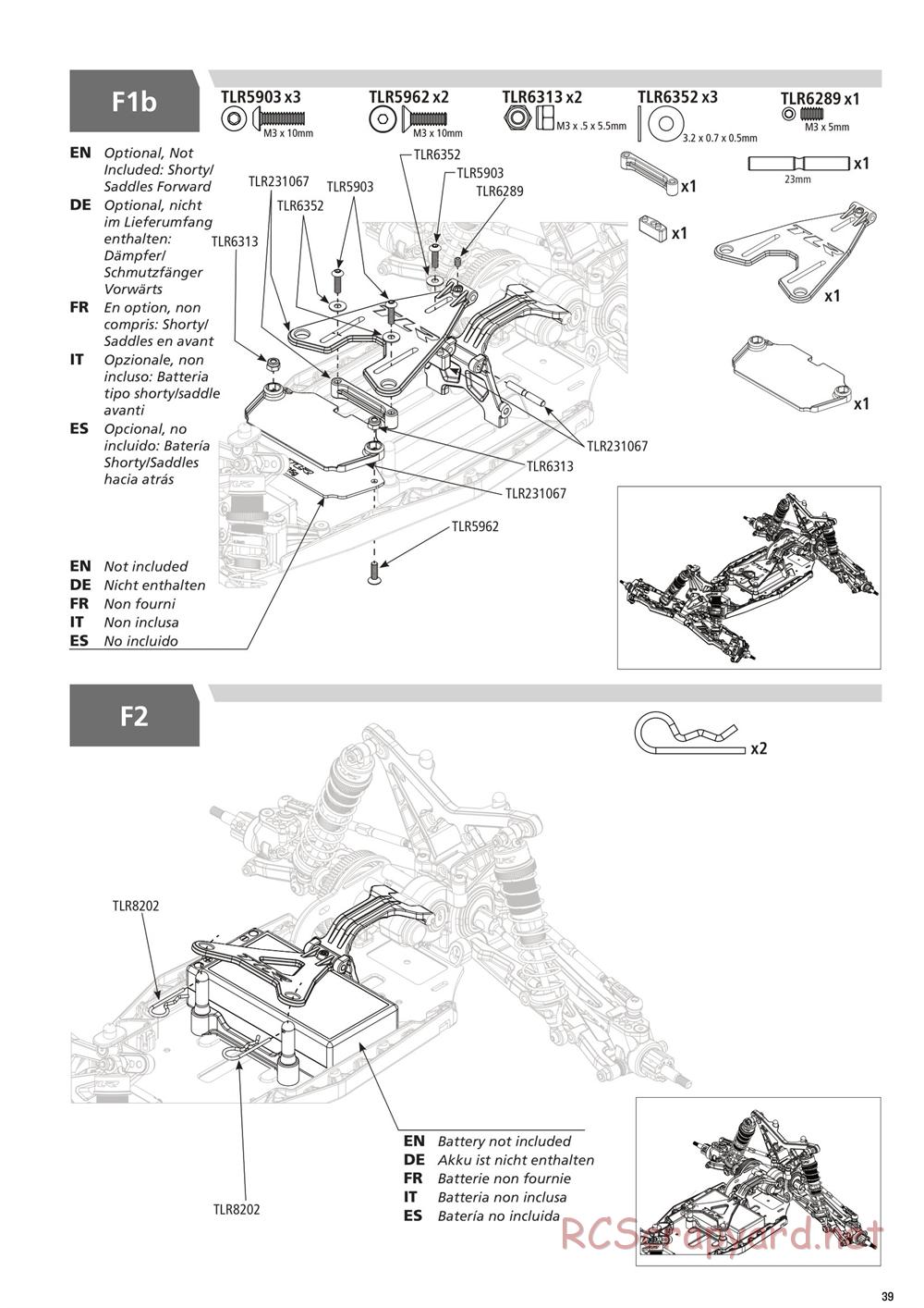 Team Losi - 22T 4.0 Race - Manual - Page 39