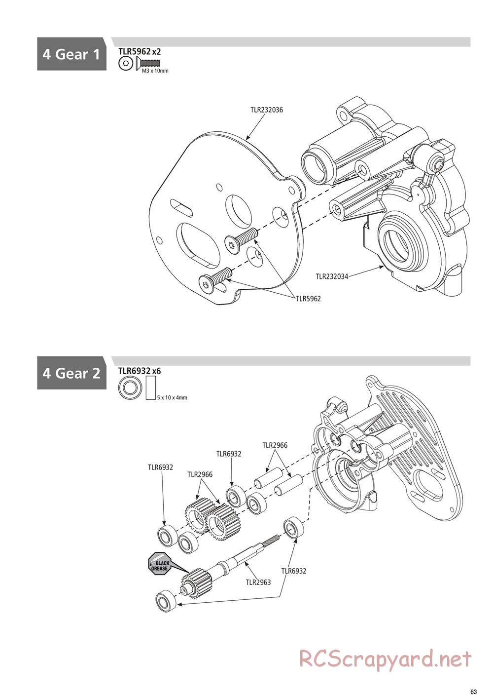 Team Losi - 22T 4.0 Race - Manual - Page 63